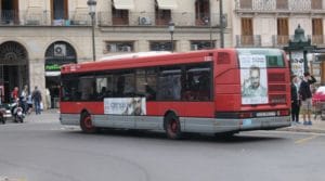 Publicidad en autobuses