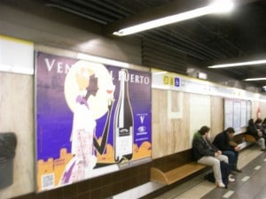 publicidad metro vallas Valencia
