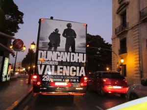 Concierto DUNCAN DHU Valencia