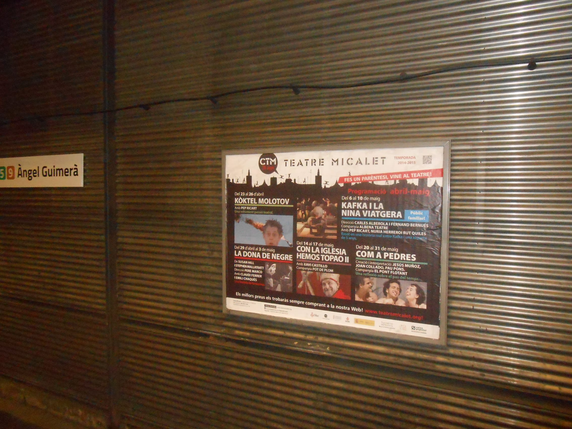 Publicidad exterior, PUblicidad metro Valencia