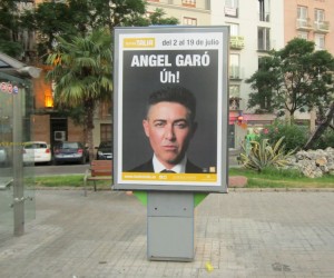 Publicidad mupis Valencia – Ángel Garó