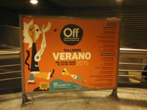 Publicidad metro Valencia – Escuela OFF