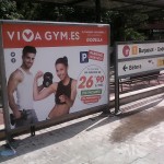 Publicidad metro – Viva Gym Godella matrículas septiembre 2015