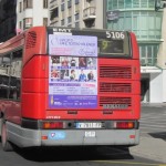 Publicidad autobuses – Circuito Café Teatro programación