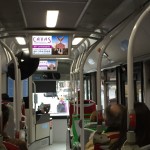 Publicidad pantallas bus – Centro CAVAS