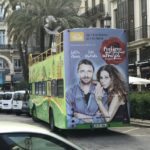 Publicidad bus turístico Valencia, Publicidad autobús turístico, publicidad exterior