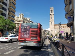 publicidad autobuses estandar Valencia