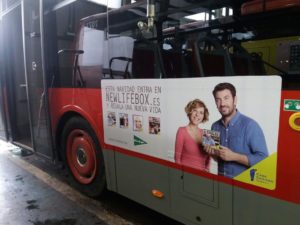 publicidad autobuses en Valencia