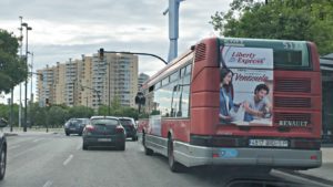 publicidad exterior Valencia, publicidad autobuses en Valencia, publicidad exterior móvil Valencia