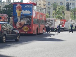 Publicidad bus turístico de Valencia
