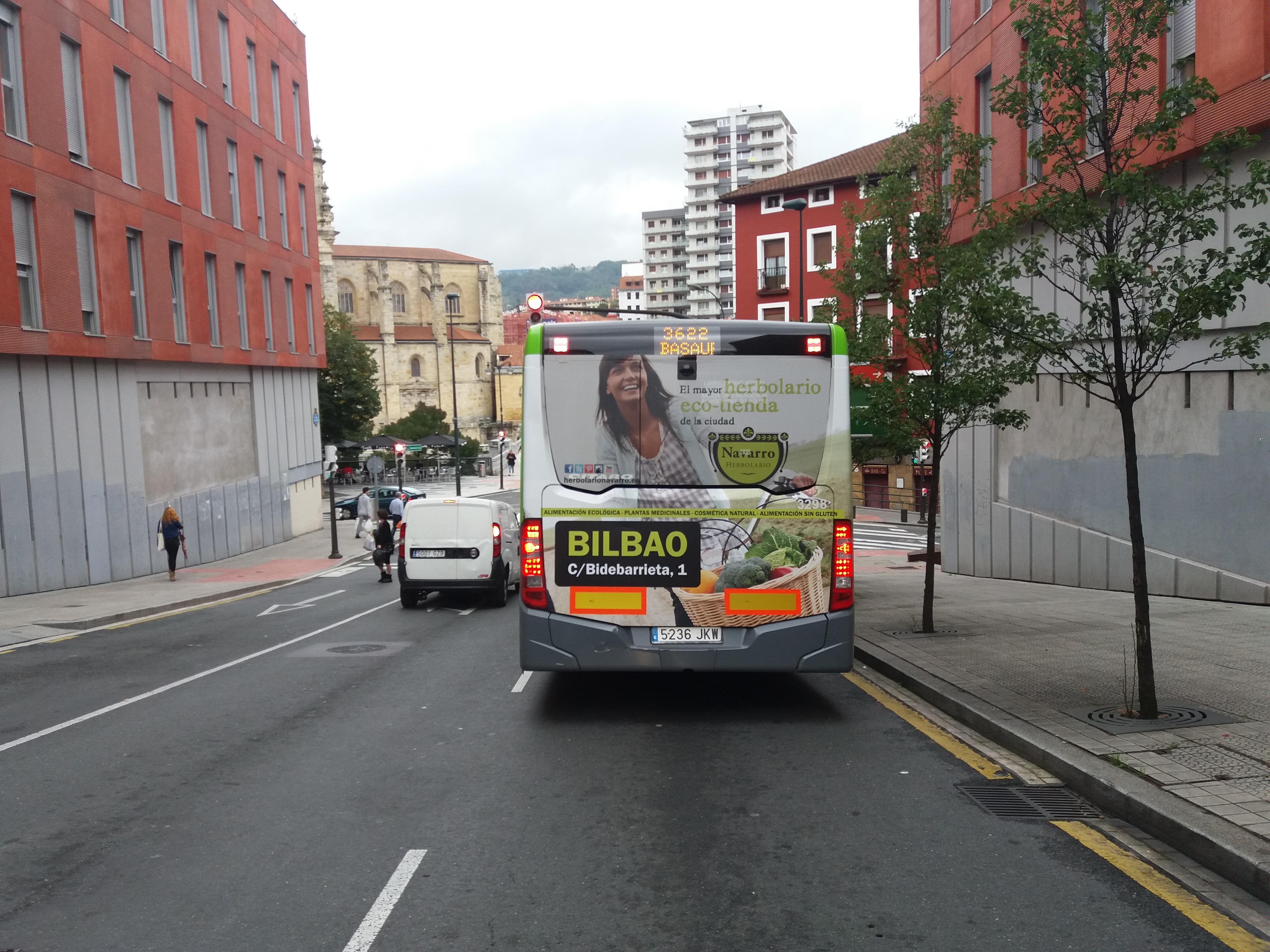 publicidad autobuses de Bilbao, publicidad exterior Bilbao